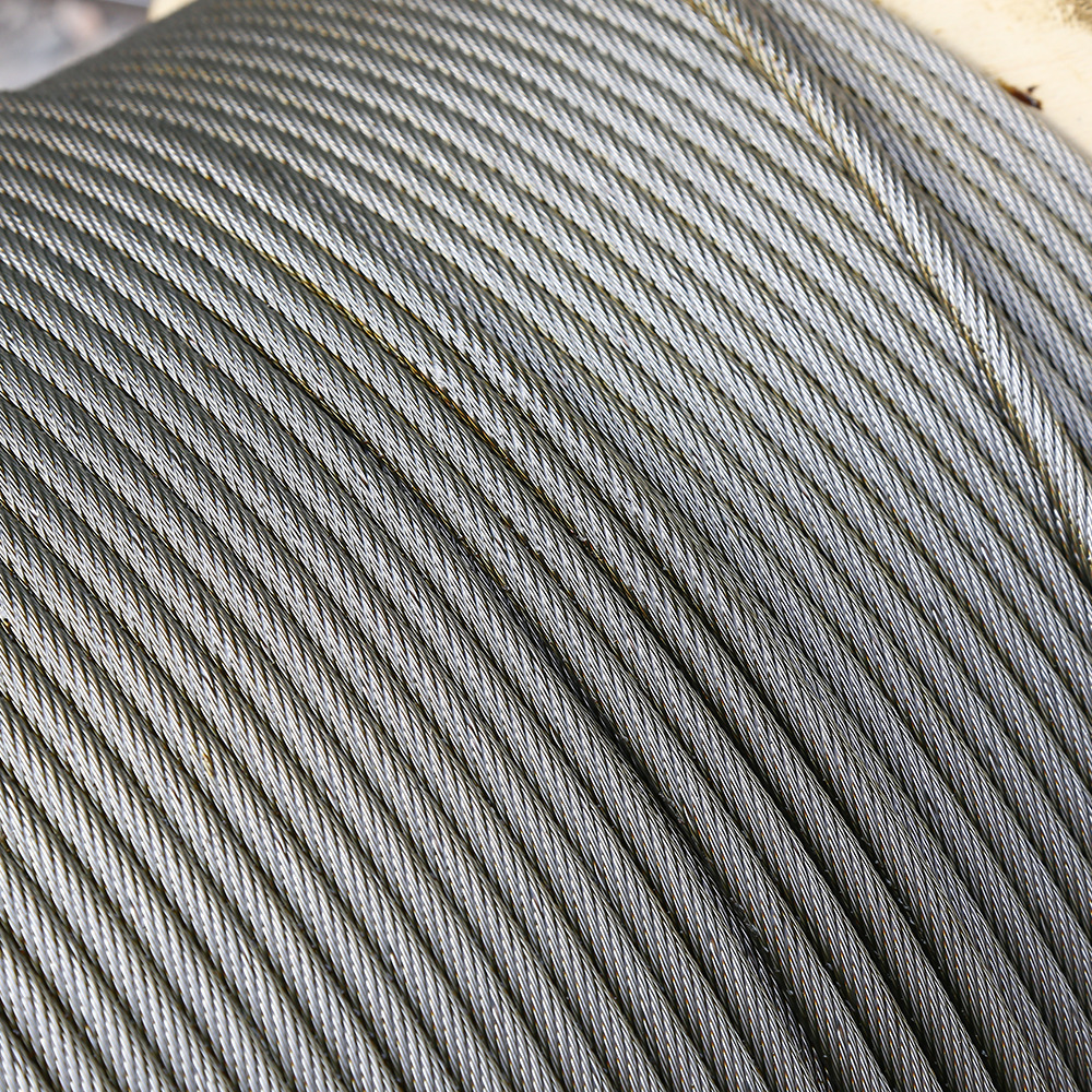 多股防旋转油绳 钢丝绳厂家直销   不旋转19*7 吊机专用 3-20mm