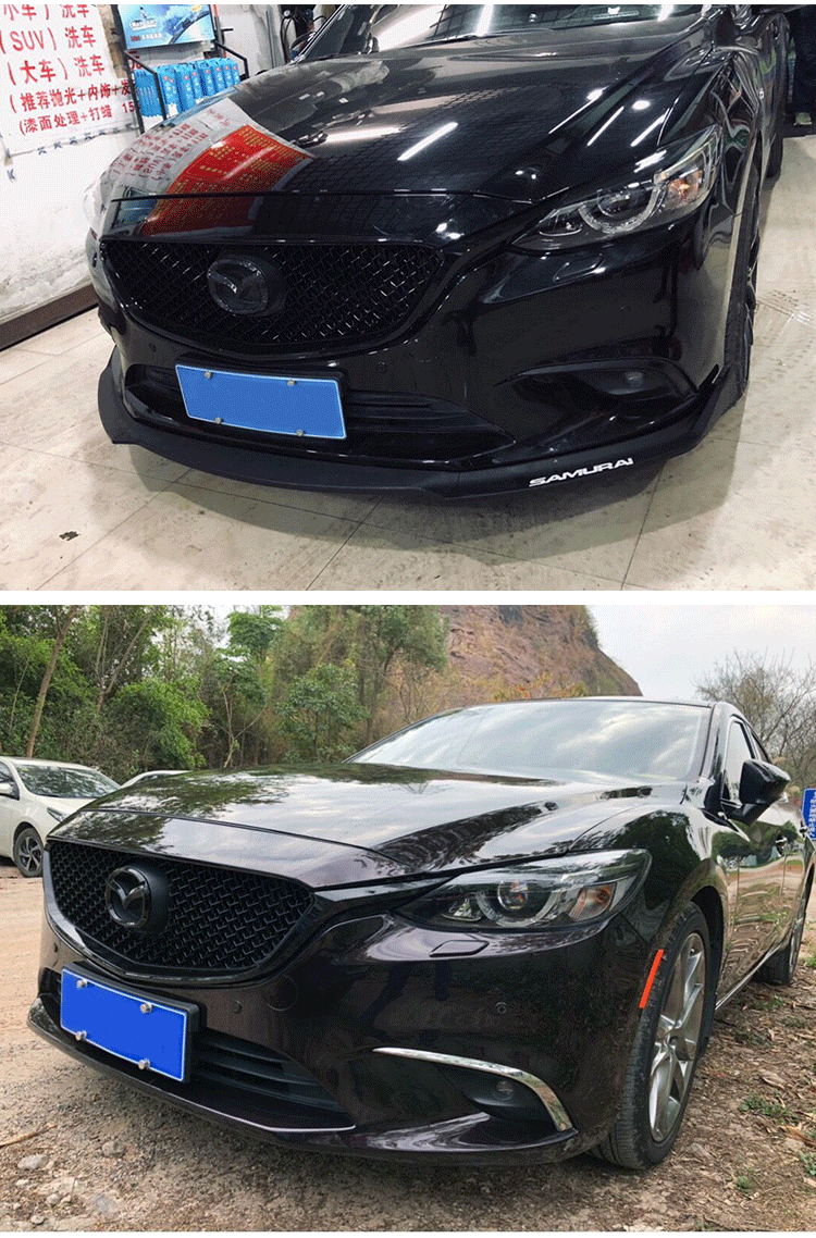 适用于马自达昂克赛拉蜂窝改装中网 阿特兹蜂窝中网改装mazda改装