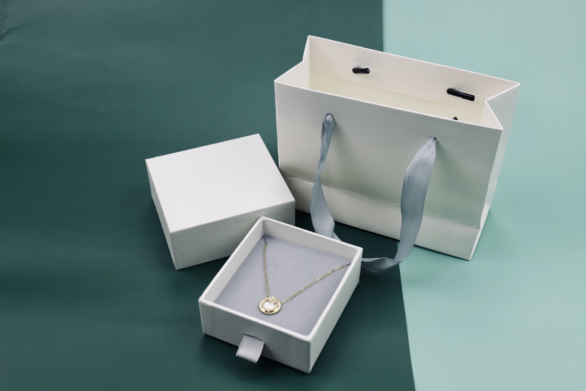 饰品包装盒礼品袋珍珠项链礼品盒戒指项链手链耳环玫瑰戒指收纳盒