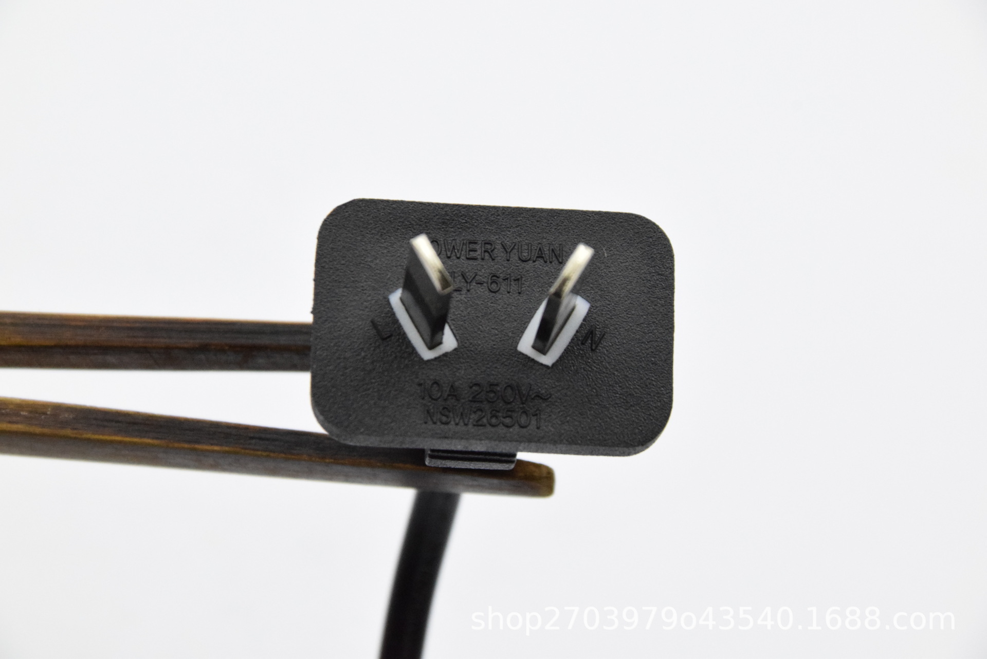 澳规插头电源线saa澳大利亚电源线插头澳洲插15a三插延长线双面插