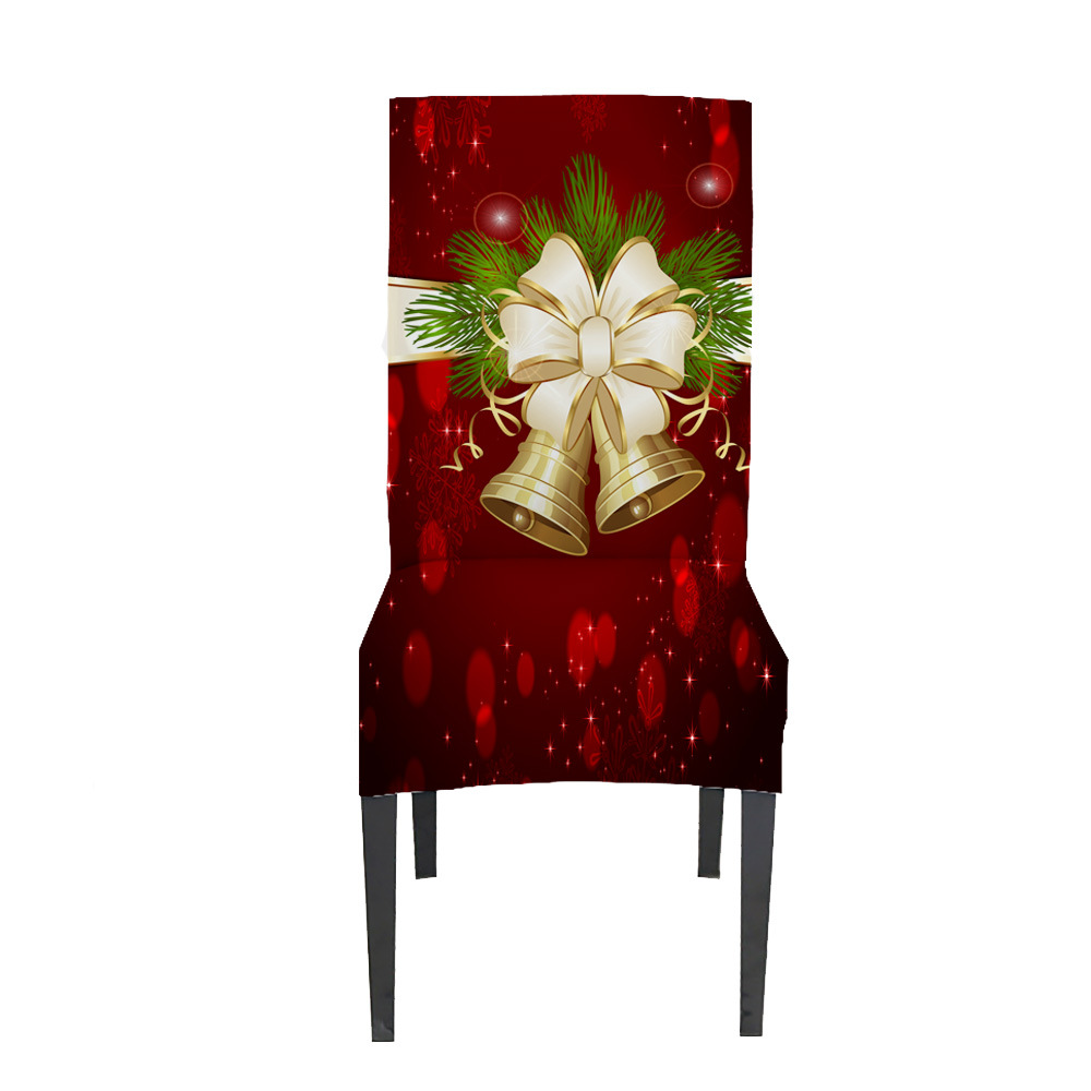 SOURCE Manufacturer Christmas Tablecloth Chair Cover Decorative Elastic One-Piece Chair Cover Absorbent Tablecloth Can Be Customized Pattern