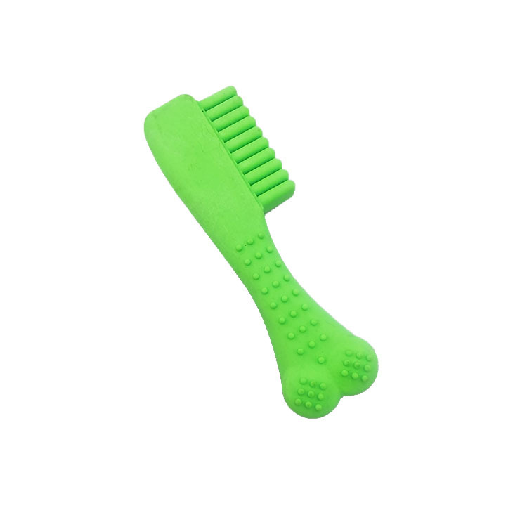 Factory Direct Supply Tpr Dog Interactive Comb Bite Molar Pet Toy Tooth Soft Rubber Toy Wholesale