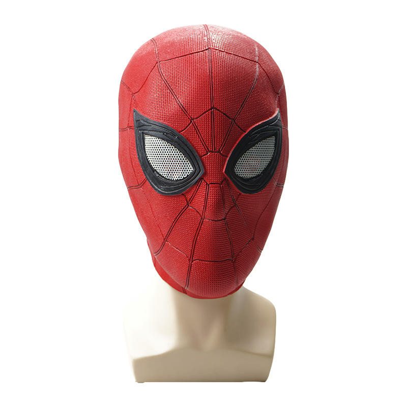 Spider-Man Hero Expedition Tom Holland Mask Headgear New Latex Halloween Cosplay Peripheral Props