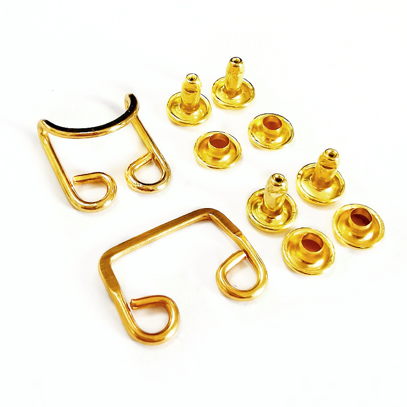 现货风衣扣风纪扣大衣服装钩扣前襟金属领钩大衣风衣隐形领钩扣