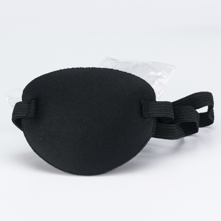 眼罩弱视单眼全遮盖独眼单 成人儿童斜视矫正遮光海盗眼罩