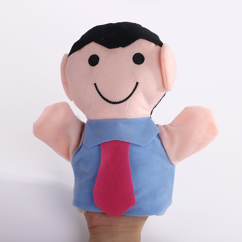 毛绒布手偶玩具 手套娃娃幼儿园故事 睡眠安抚玩偶 现货批发直销