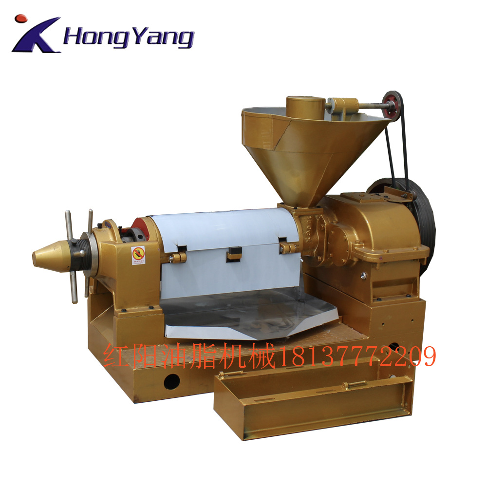 yzyx系列螺旋榨油机 商用140型130型大豆花生新款榨油成套设备