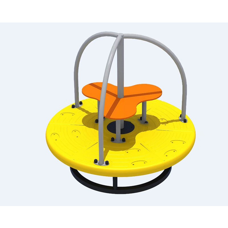 儿童户外大型转椅转盘幼儿园小区室外手动旋转盘旋转木马游乐设备