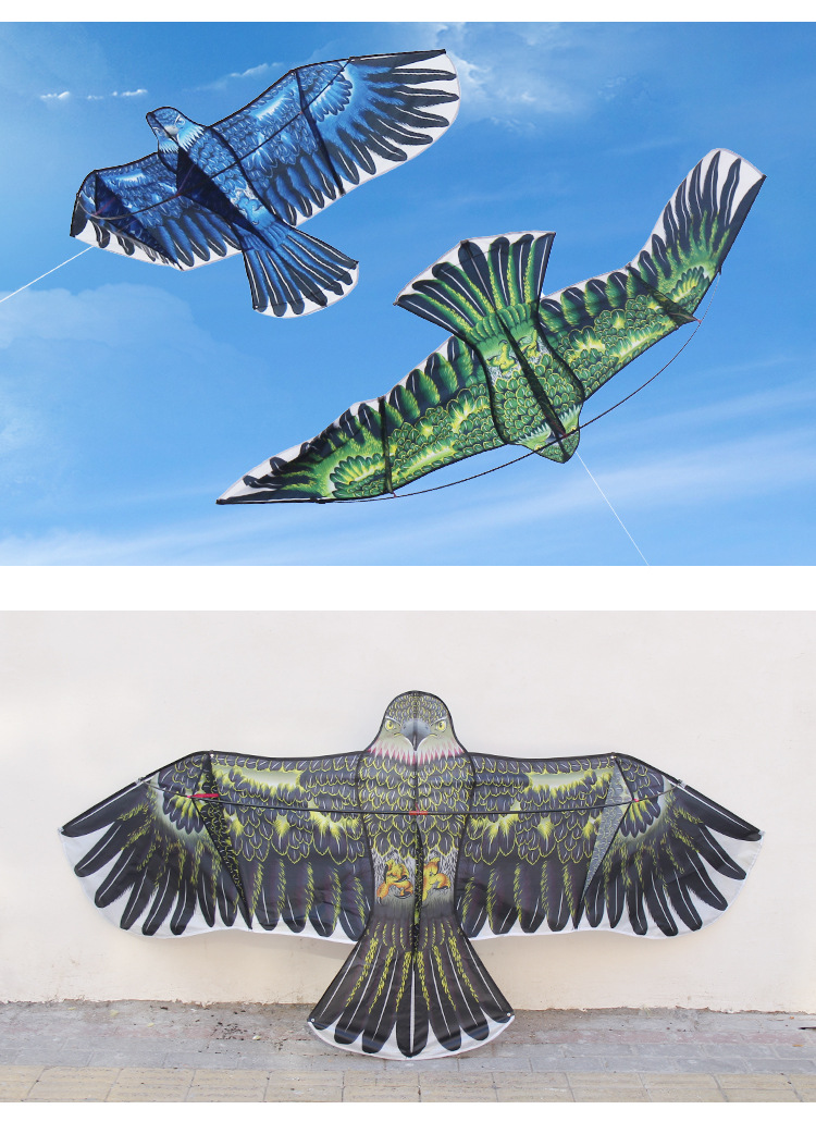 2020新款前杆立体老鹰风筝成人风筝微风易飞适合新手初学者