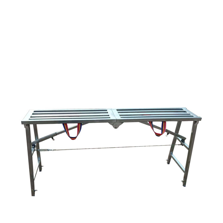 厂家定制折叠脚手架 便捷式室内装修折叠马凳 刮腻子移动架子