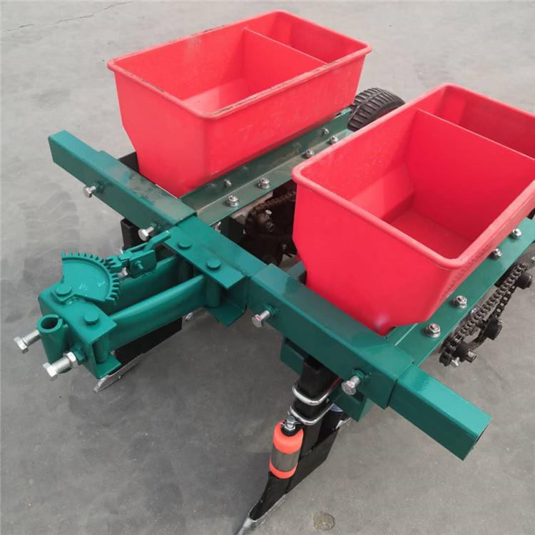 厂家直供一行播种机 单行玉米播种机 手扶玉米播种机施肥精播机