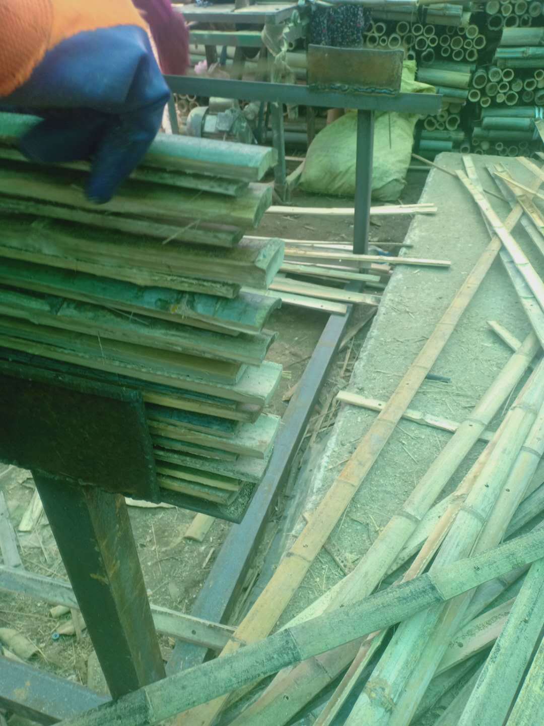 厂家直销3米加宽加厚竹片竹跳板架板竹排竹制脚手架支持来样定做