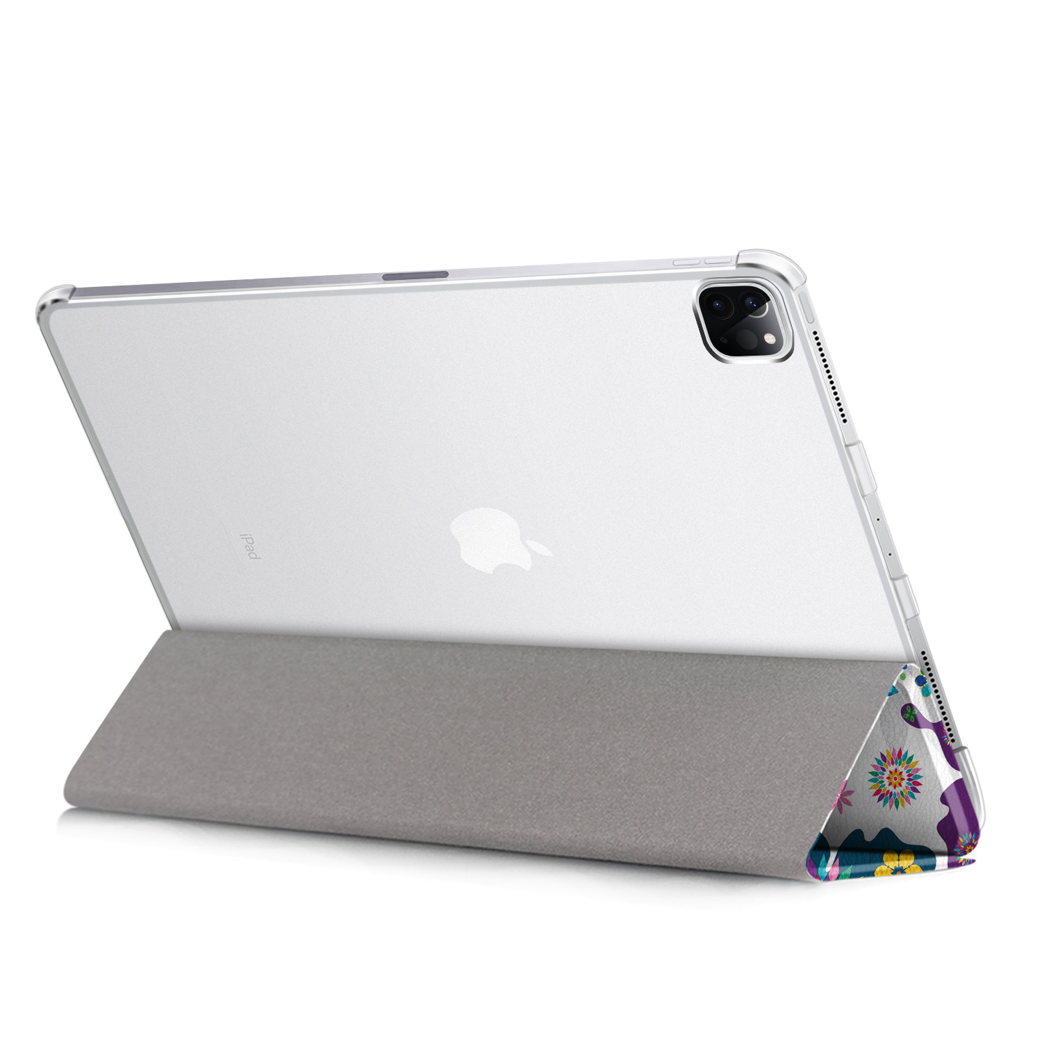 9 2020平板透明保护套壳 ipad 12.9寸三折防摔套