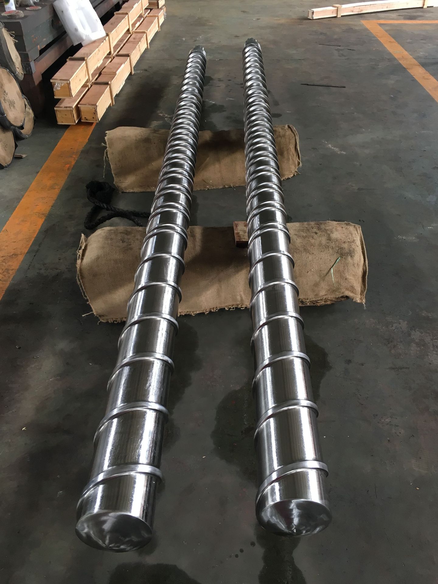 加工定制pvc电缆机筒螺杆挤出机机筒螺杆