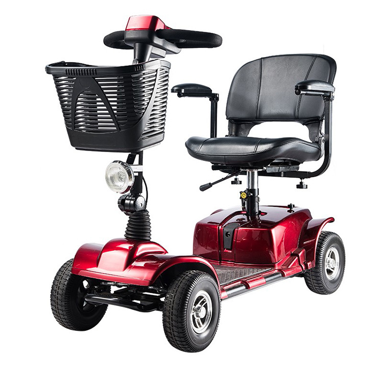 英洛华老年人代步车可折叠残疾人轻便四轮助力电动电瓶车智能