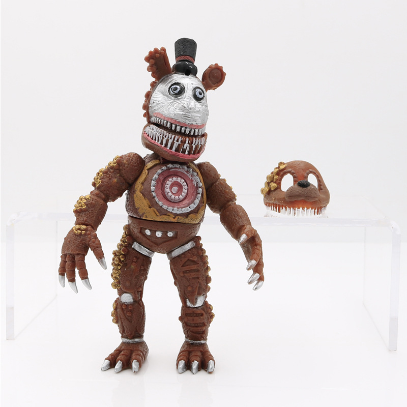 跨境 玩具熊 :面具款6款摆件公仔手办