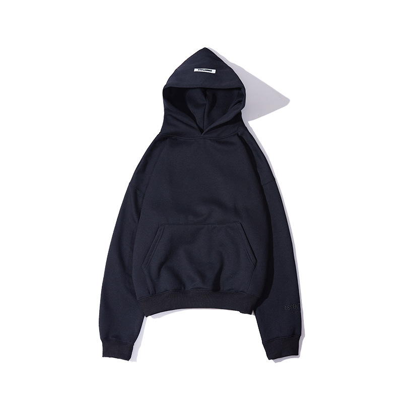 欧美秋冬街头潮牌essentials反光字母连帽卫衣男女情侣外套潮