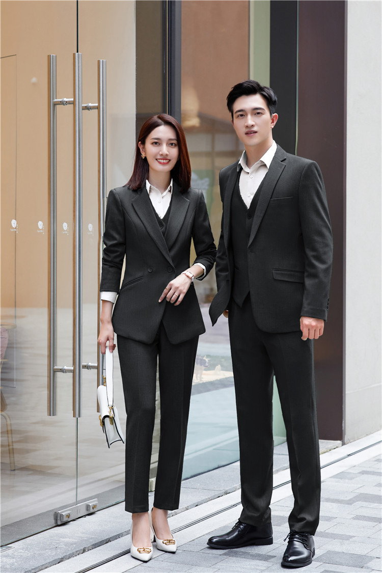 职业装女套装时尚男女同款西服商务总裁正装公务员白领工装工作服
