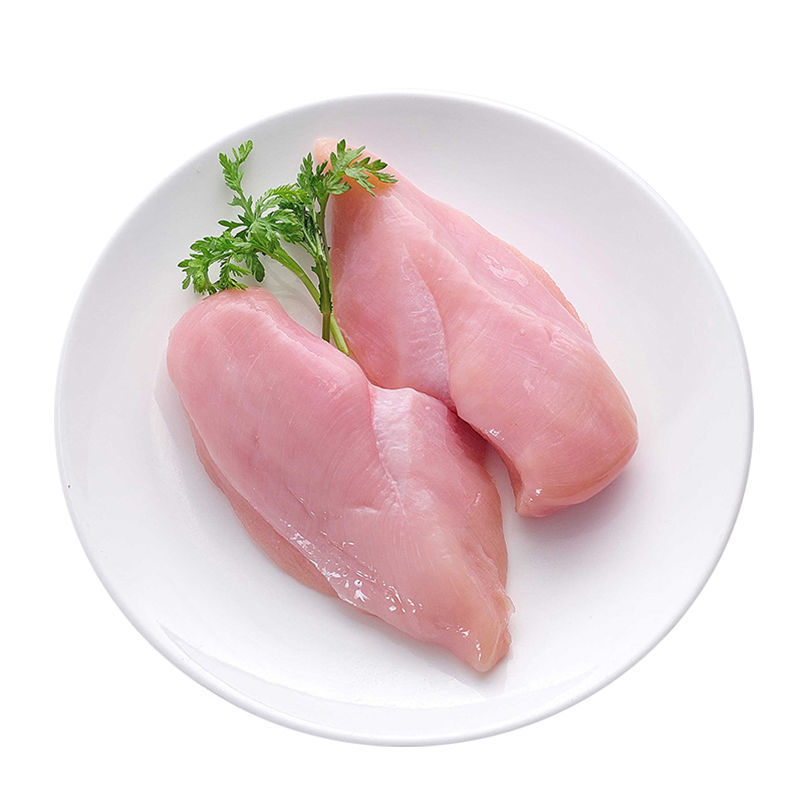 新鲜鸡胸肉冷冻鸡大胸肉健身生鸡胸鸡脯肉鸡大胸食材4斤一件代发
