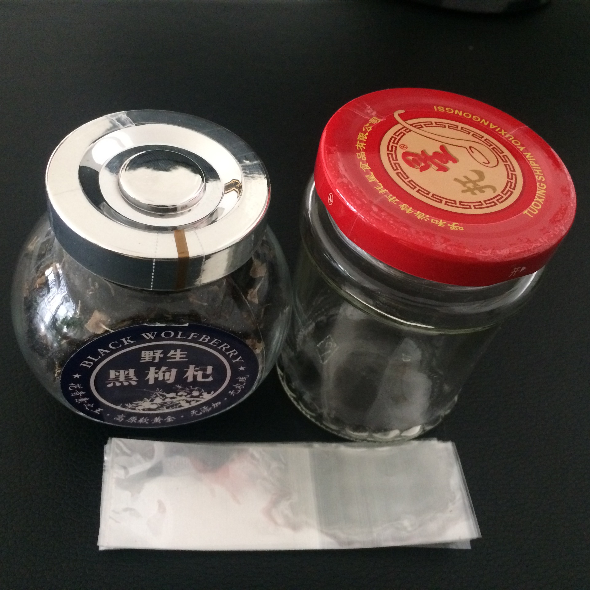 现货透明pvc收缩膜标签玻璃瓶封口膜两头通塑料膜瓶盖热缩膜400张