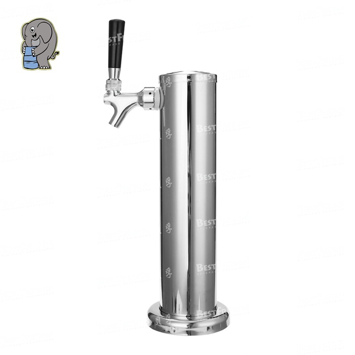 贝孚不锈钢啤酒分发设备不可调龙头1头扎啤机酒吧吧台酒塔酒柱