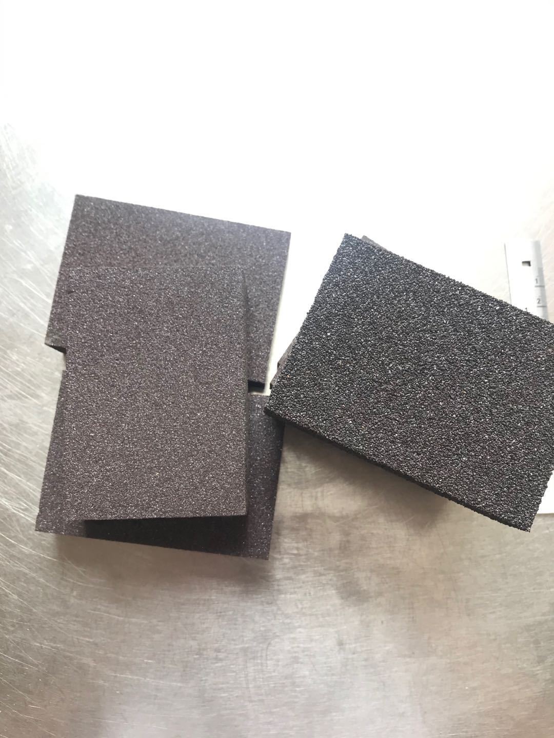 海绵砂块 双面海绵砂纸 打磨 抛光