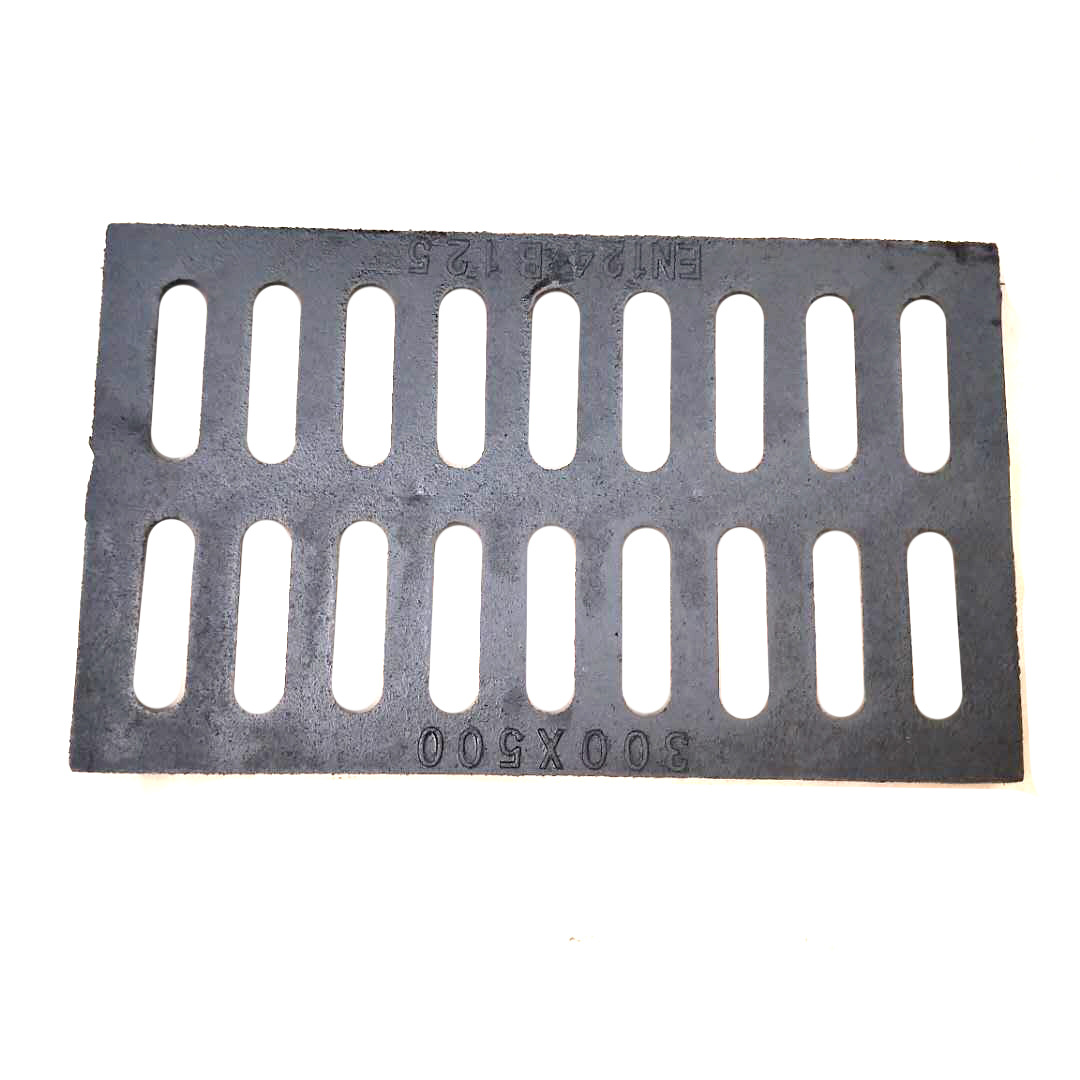 车库用球墨铸铁雨水篦子排水沟盖板300*500雨水口箅子井盖