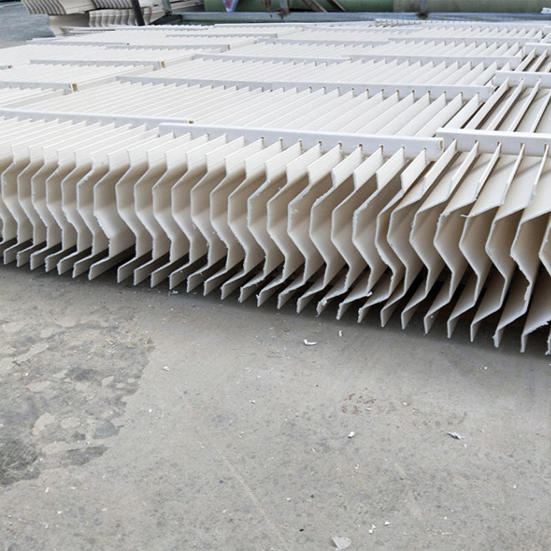 定制折流板除雾器 脱硫塔除雾器除沫器 聚丙烯pp折流板除雾器