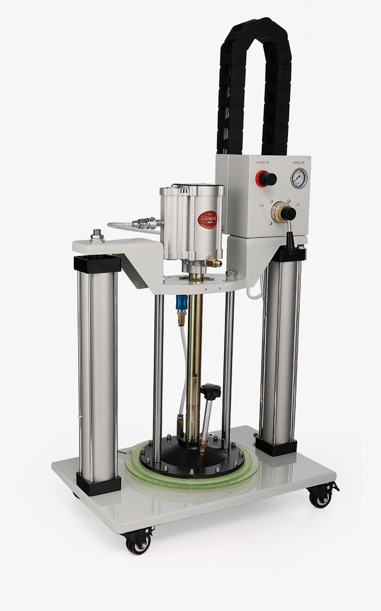 气动双立柱黄油机 气动润滑泵 气动黄油泵 加压式黄油加注机70:1