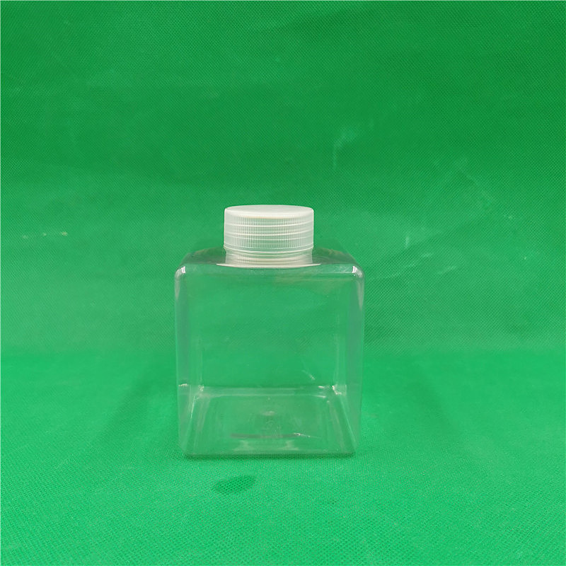 500ml40牙pet茶花干果方形平肩瓶 塑料瓶-阿里巴巴