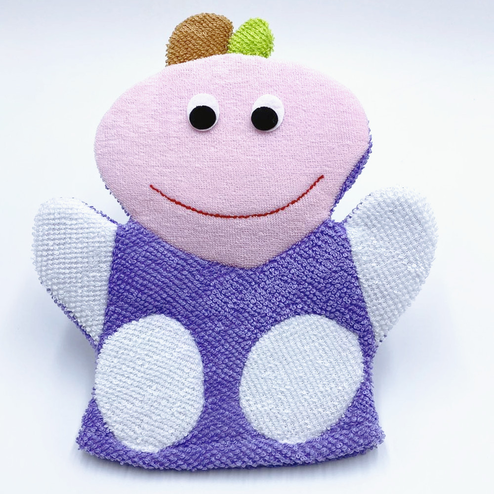 New Fruit Children Bath Gloves Cartoon Bath Gloves Bath Supplies Baby Bath Supplies