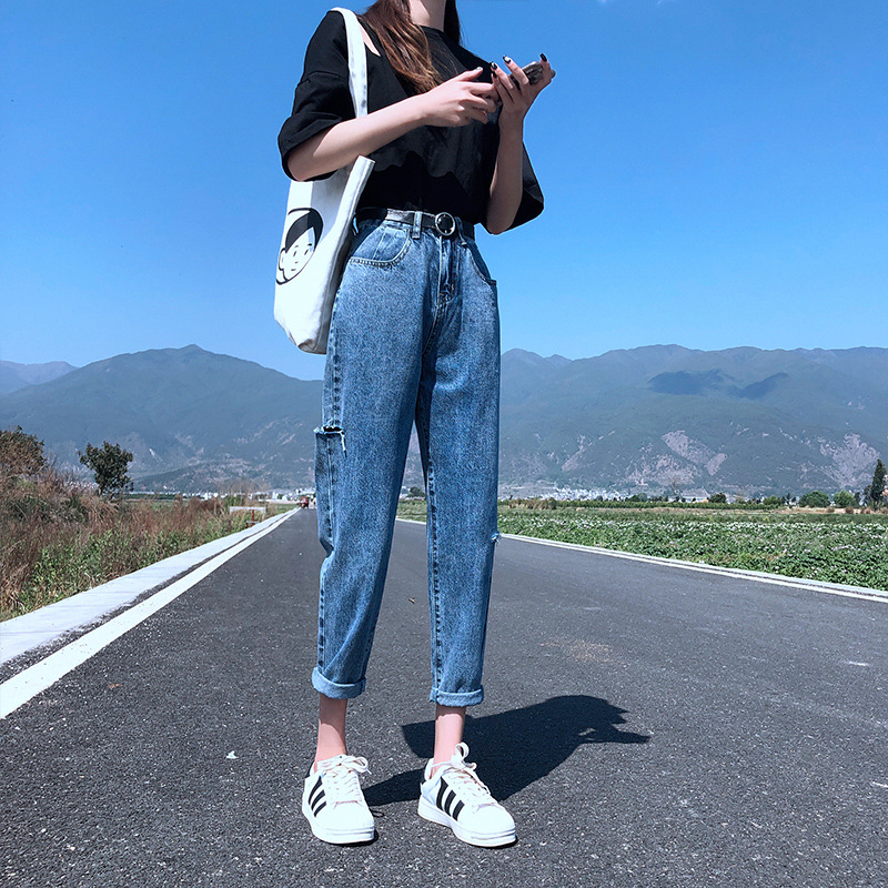 哈伦裤裙裙裤图片