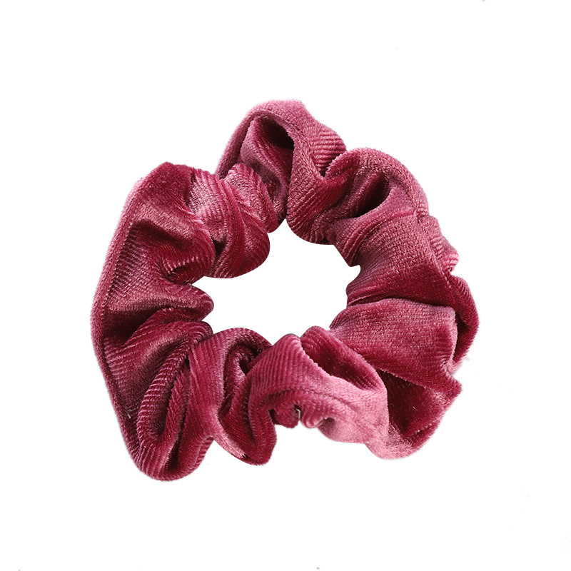 Amazon Hot Sale Factory Direct Supply Sky Korean Velvet Large Intestine Hair Band Hair Headband Hair Accessories All-Match Oversized Hair Band