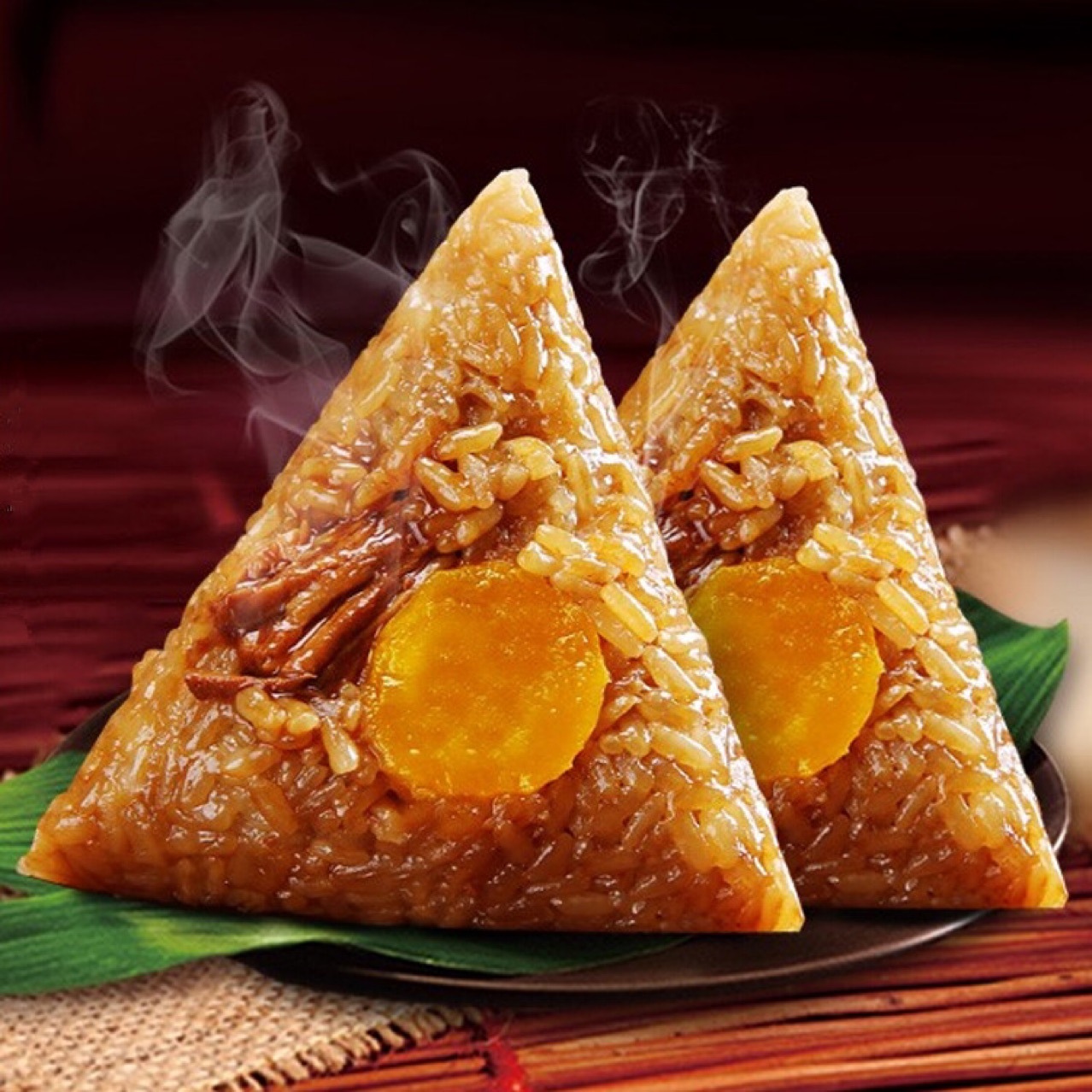 嘉兴粽子蛋黄肉粽礼盒端午节 蛋黄肉粽 豆沙赤豆蜜枣组合批发团购