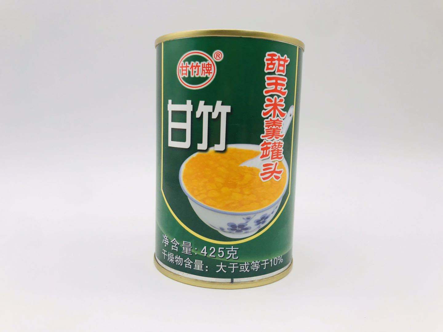 广东省包 邮甘竹牌玉米羹452g/罐开罐即食 沙拉 玉米烙饼烘焙原料