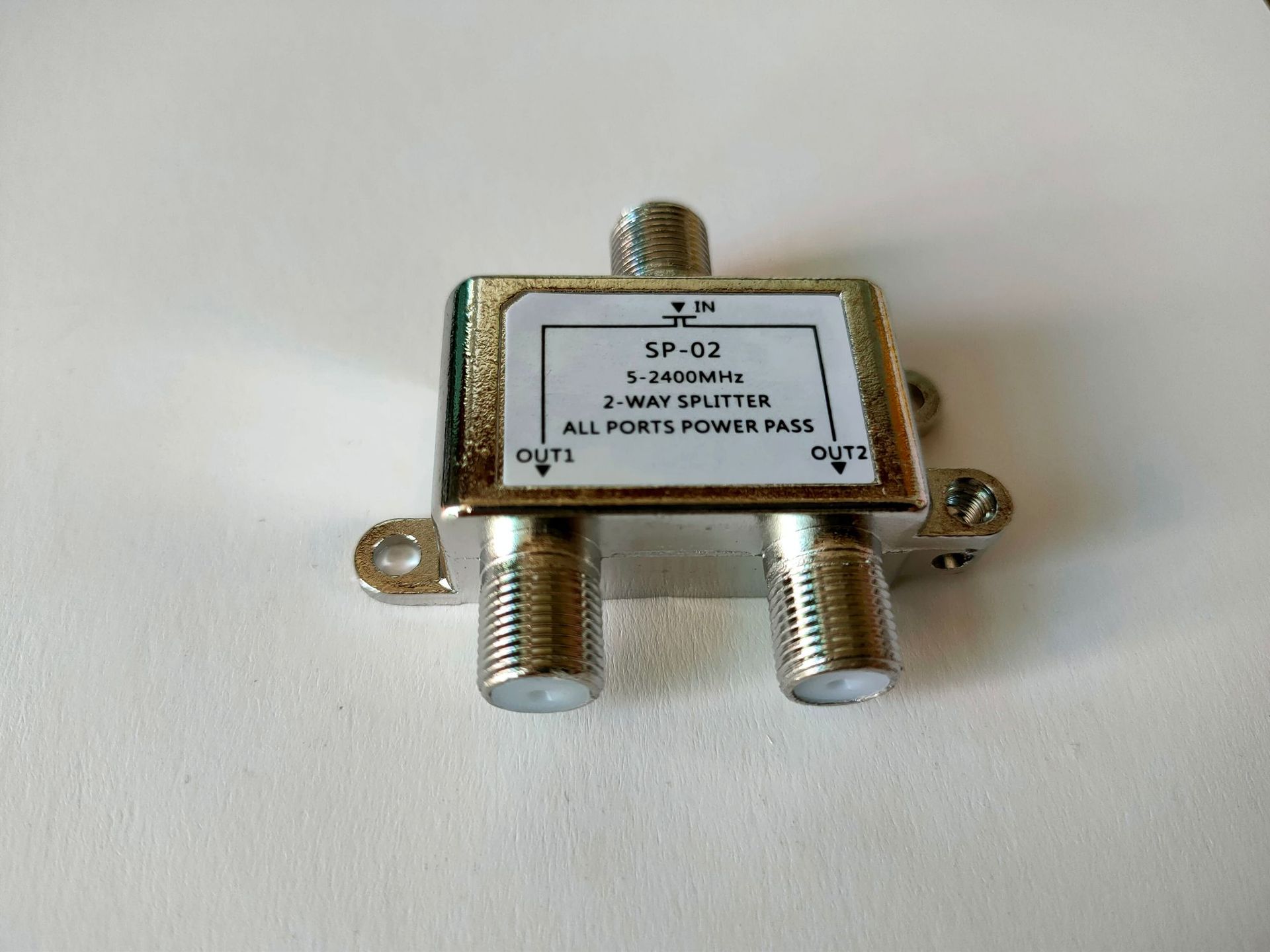 佳星 jasensat 分配器 电视信号二功分器 2-way splitter