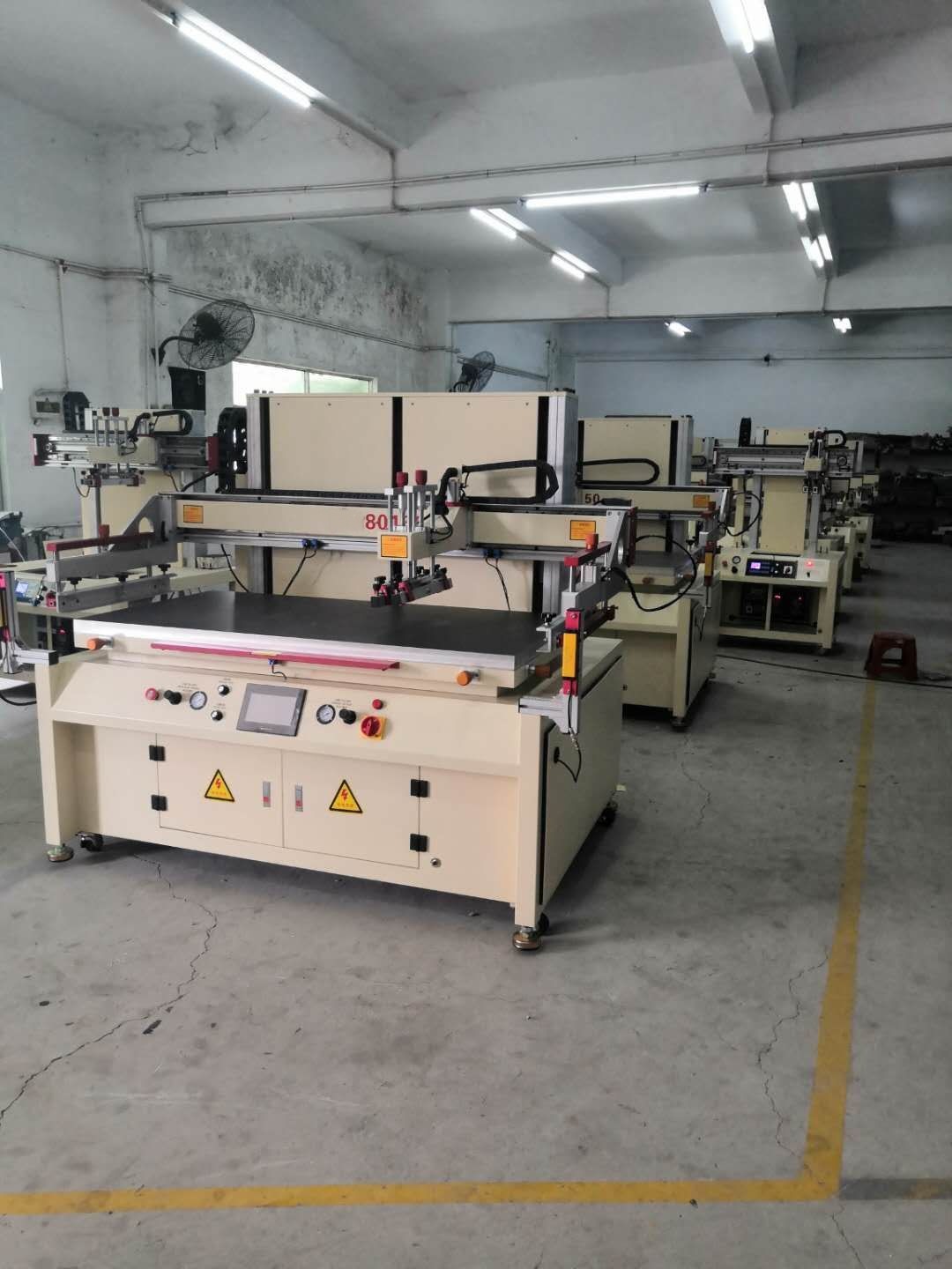 sl-80150p立式电动精密丝印机