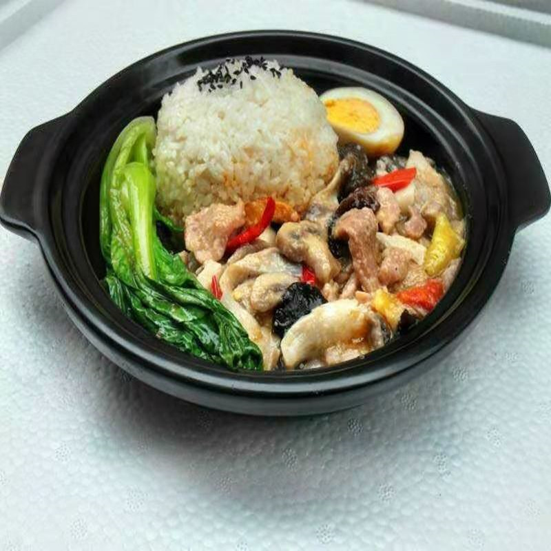 德心膳料理包泡椒鸡杂200g冷冻菜肴包盖浇饭微波快餐外卖便当批发