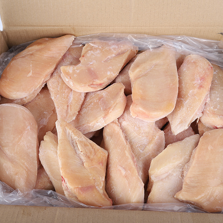 单冻大胸鸡胸脯肉新鲜食材低温锁鲜饭堂烧烤食材厂家直发