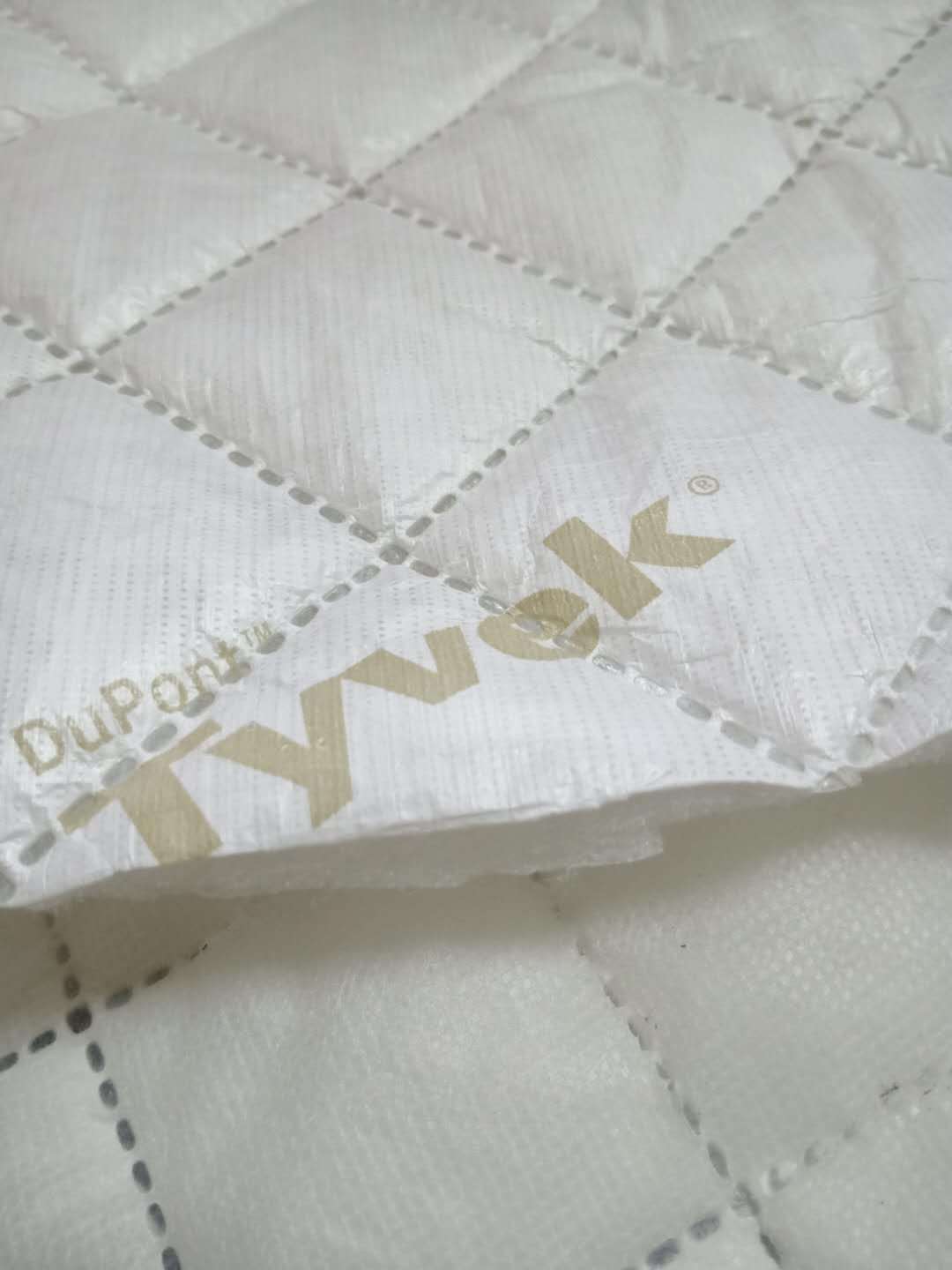 厂家直销绗缝裥棉超声波裥棉复合杜邦布无胶复合印花席梦思床垫