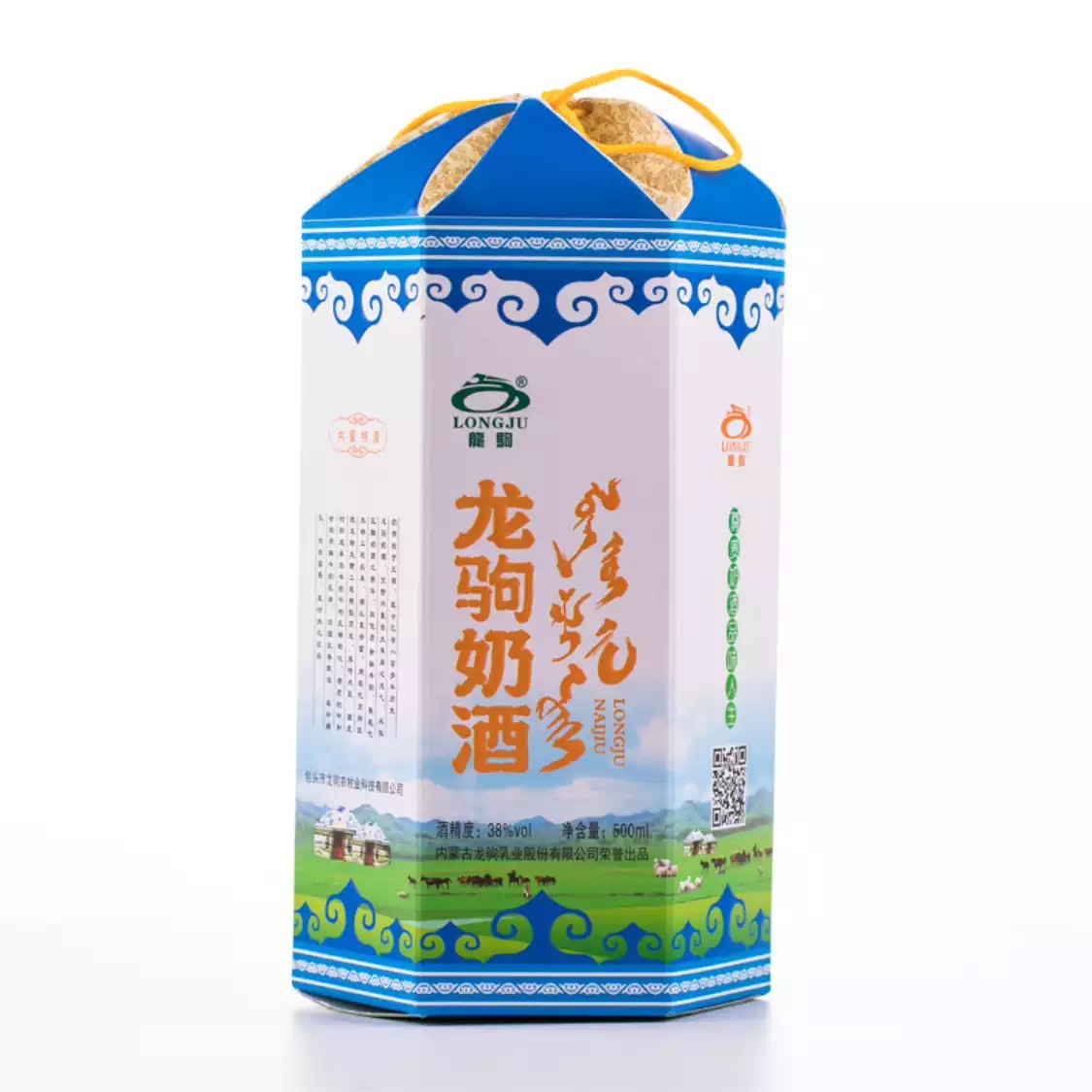 龙驹奶酒整箱一件代发内蒙古特产礼盒装