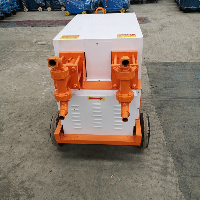 小型隧道砂浆注浆泵 电动建筑工地水泥高压注浆泵 双液注浆机