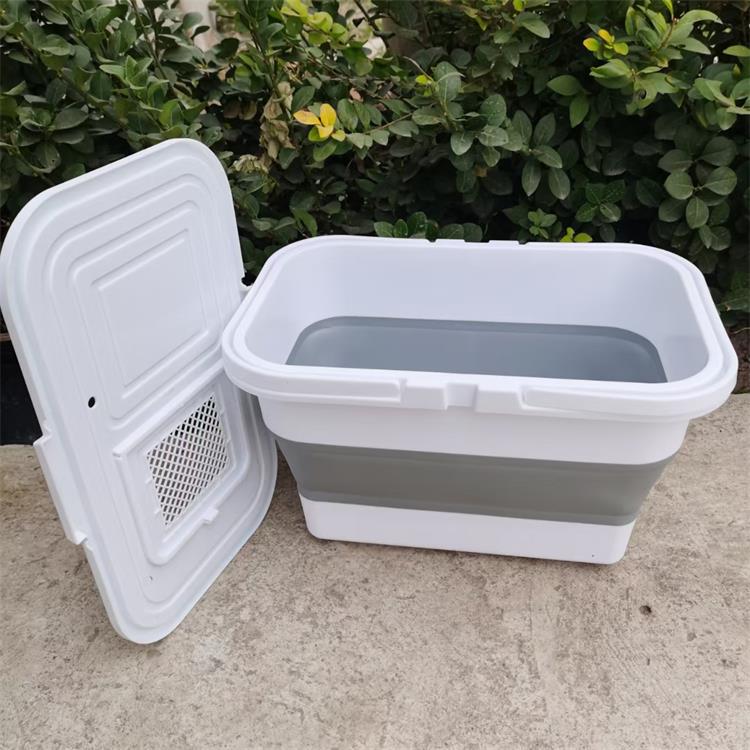 钓鱼桶 活鱼箱折叠水桶水箱钓箱钓鱼桶钓鱼箱打水桶活鱼桶