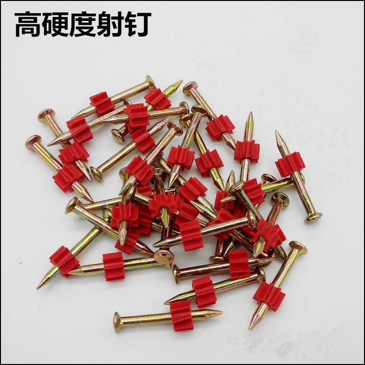 高强度22 27 32 37 42 47 52mm带红胶射钉枪钉