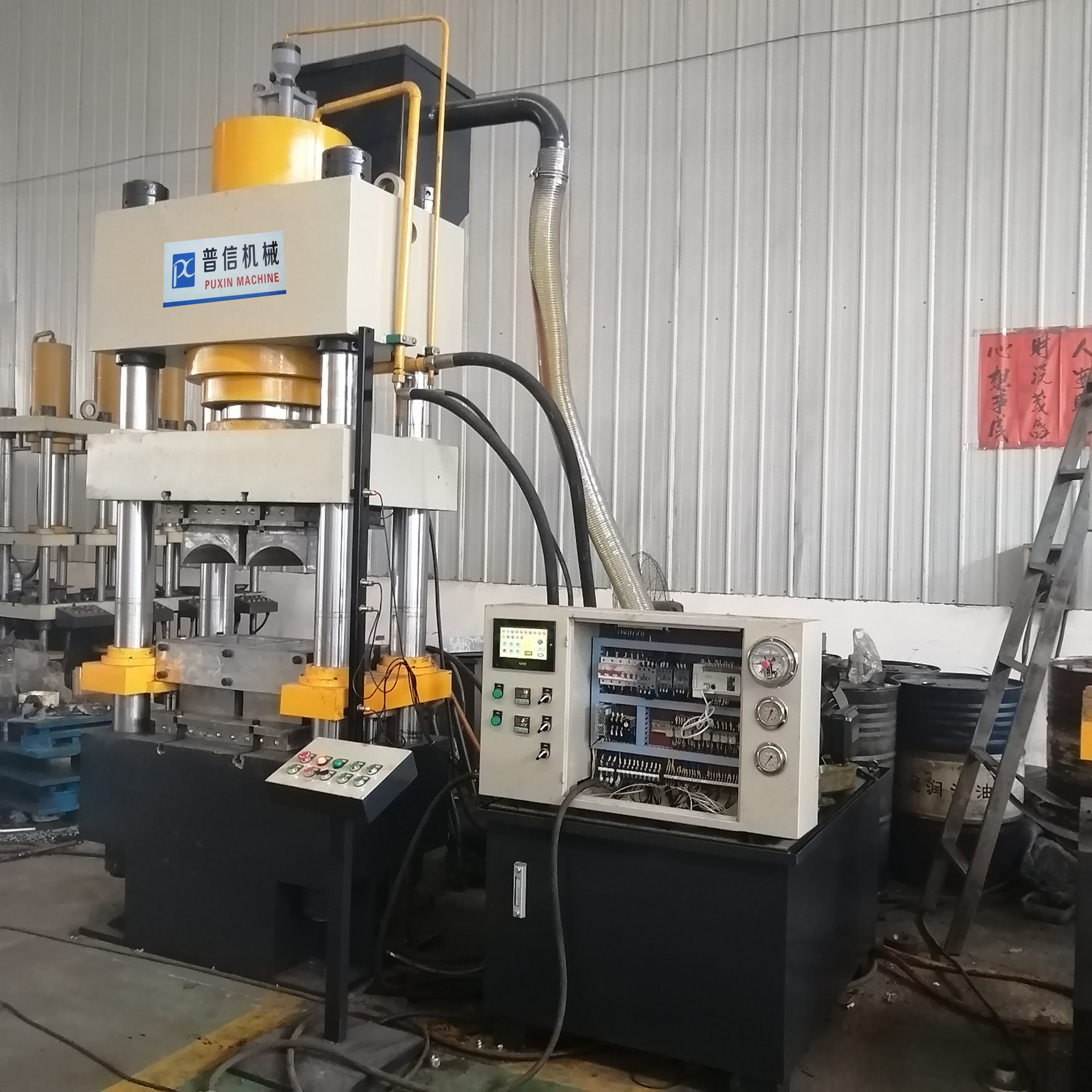 供应315吨刹车片通用热压机 315t三梁四柱压力机可定制