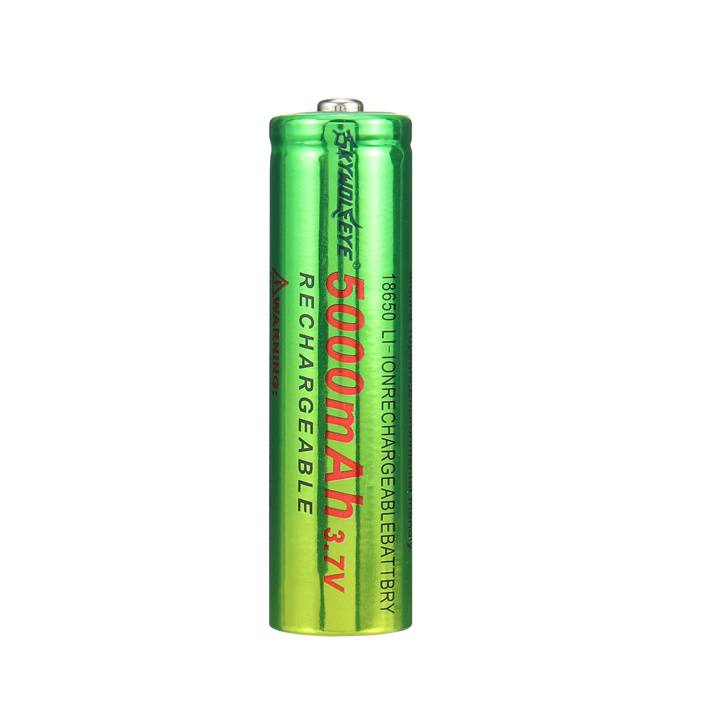 天狼眼18650手电筒3.7-4.2v充电锂电池 1200毫安手电筒专用锂电池