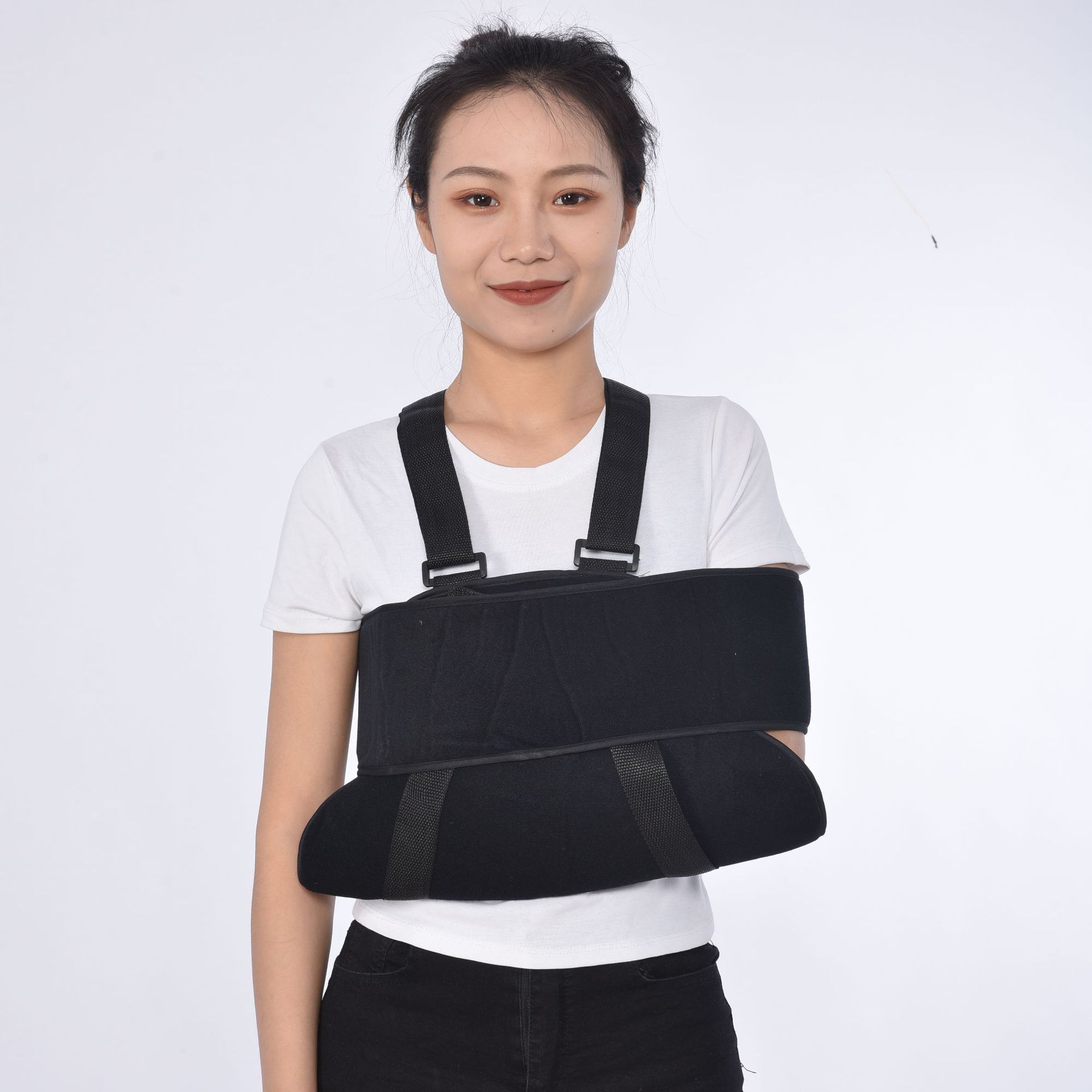 环抱式前臂吊带 手臂手腕骨折固定带肩关节脱臼脱位固定护具护托