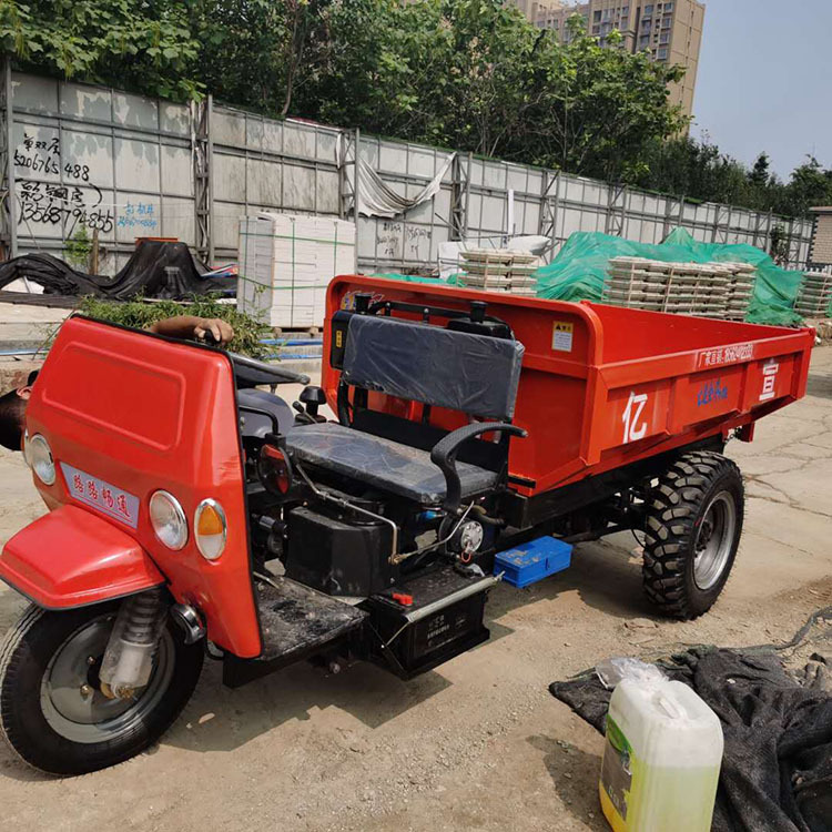 液压自卸农用三轮车 手摇柴油三轮车 18马力三轮拖拉机