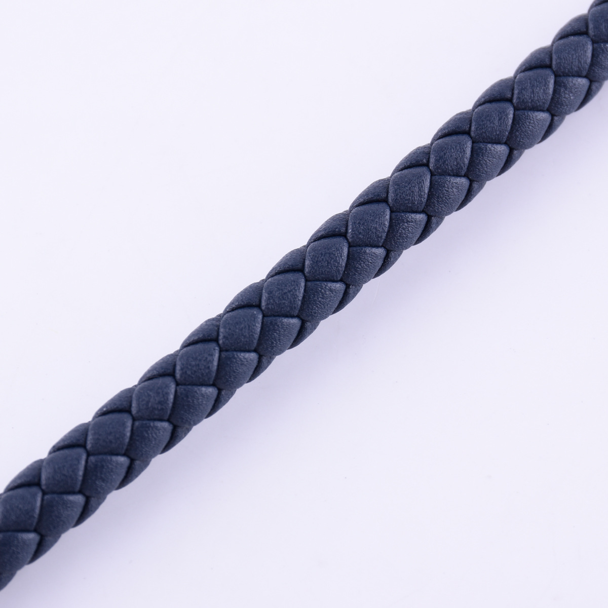 6股圆皮绳 厂家加工定制各色编织皮绳 6股圆形牛皮编织绳