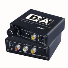 Digital to Analog Audio 3.5mm 数字转模拟光纤同轴音频转换器